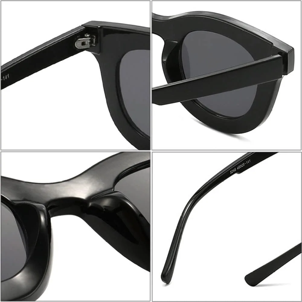 Популярные модные круглые цветные женские солнцезащитные очки в стиле ретро, гелевые цветные очки, солнцезащитные очки UV400 для мужчин generic, Beige Champagne
Популярные модные круглые цветные женские солнцезащитные очки в стиле ретро, гелевые цветные очки, солнцезащитные очки UV400 для мужчин generic, Beige Champagne