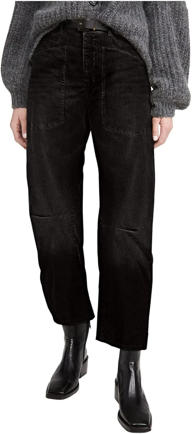 Брюки-джинсы Barrel для женщин, широкие, укороченные, в стиле Y2k
Брюки-джинсы Barrel для женщин, широкие, укороченные, в стиле Y2k