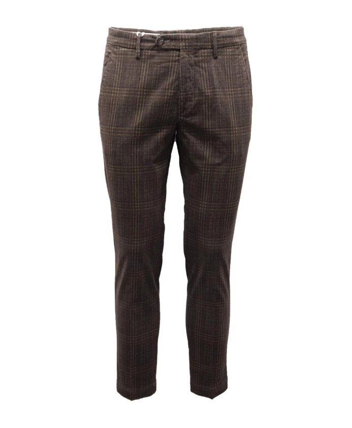 Хлопковые брюки с принтом Michael Coal, коричневый
Хлопковые брюки с принтом Michael Coal, коричневый