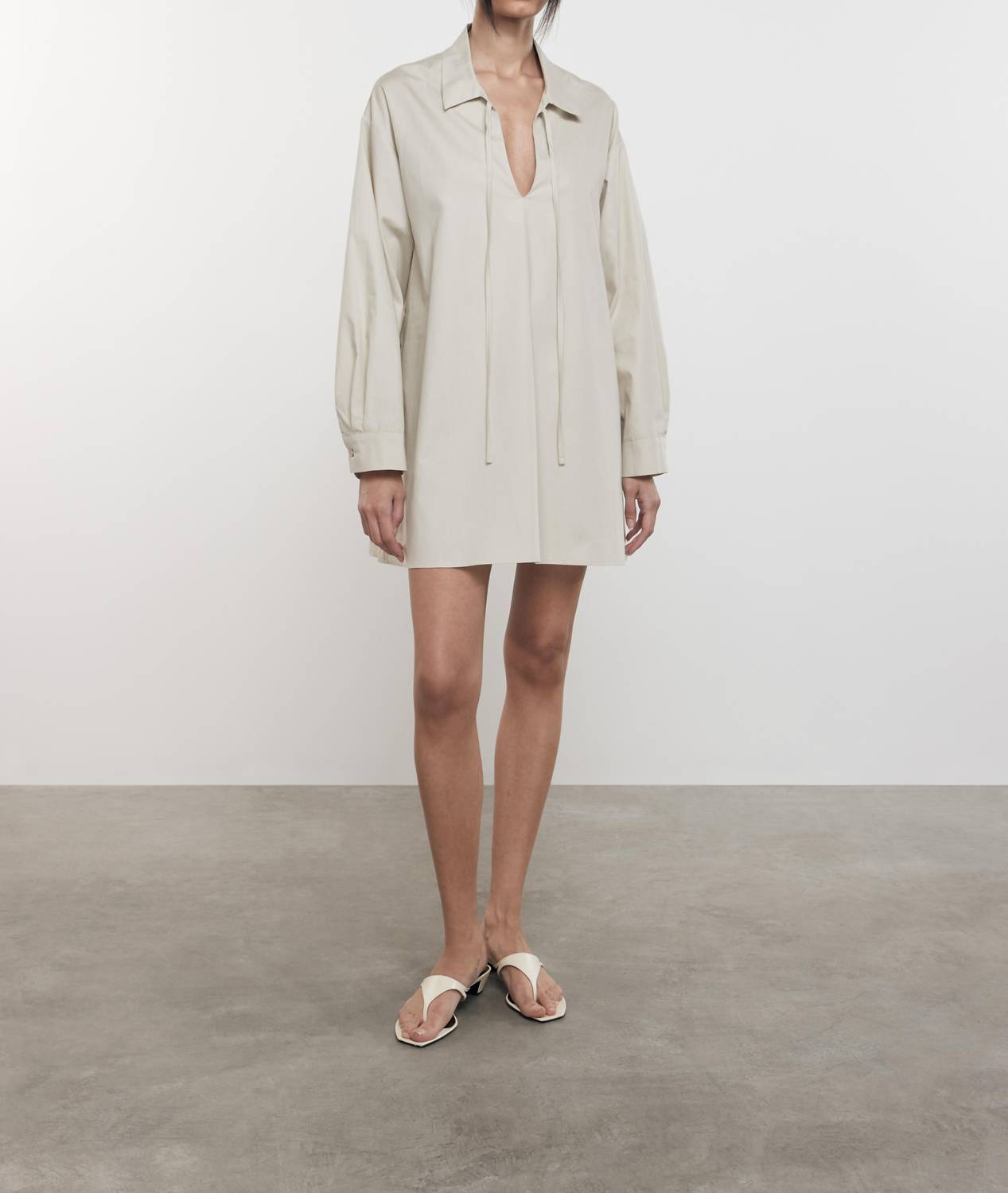 Поплиновый кафтан в глине Enza Costa, цвет clay
Поплиновый кафтан в глине Enza Costa, цвет clay