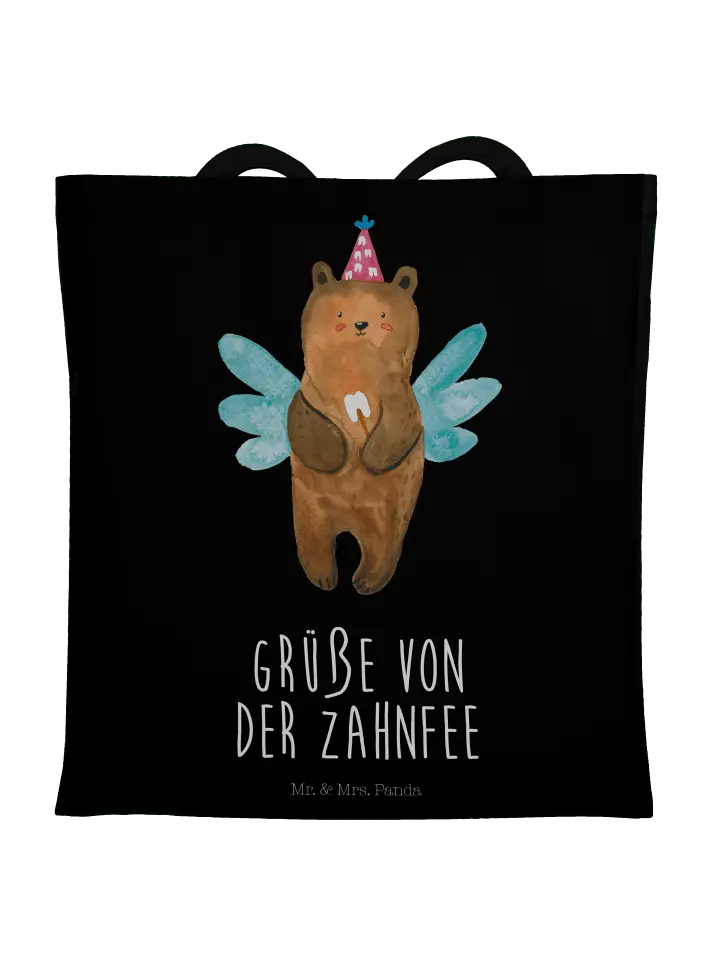 Сумка для переноски Mr & Mrs Panda Bär Zahnfee, черный
Сумка для переноски Mr & Mrs Panda Bär Zahnfee, черный
