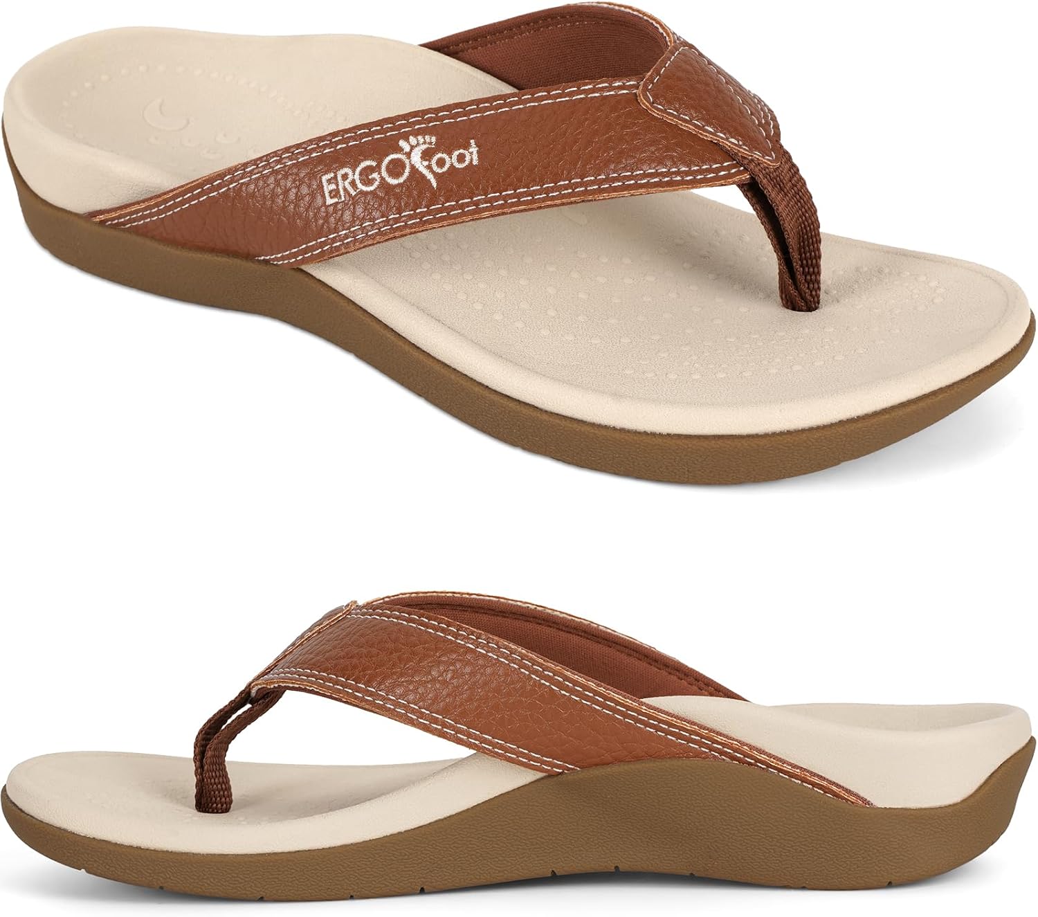 Усовершенствованные ортопедические шлепанцы ERGOfoot с поддержкой свода стопы- женские и мужские сандалии-вьетнамки- комфорт при ходьбе с ортопедической поддержкой при подошвенном фасциите, плоскостопии и пяточной шпоре- пляжные тапочки, коричне...
Усовершенствованные ортопедические шлепанцы ERGOfoot с поддержкой свода стопы- женские и мужские сандалии-вьетнамки- комфорт при ходьбе с ортопедической поддержкой при подошвенном фасциите, плоскостопии и пяточной шпоре- пляжные тапочки, коричне...