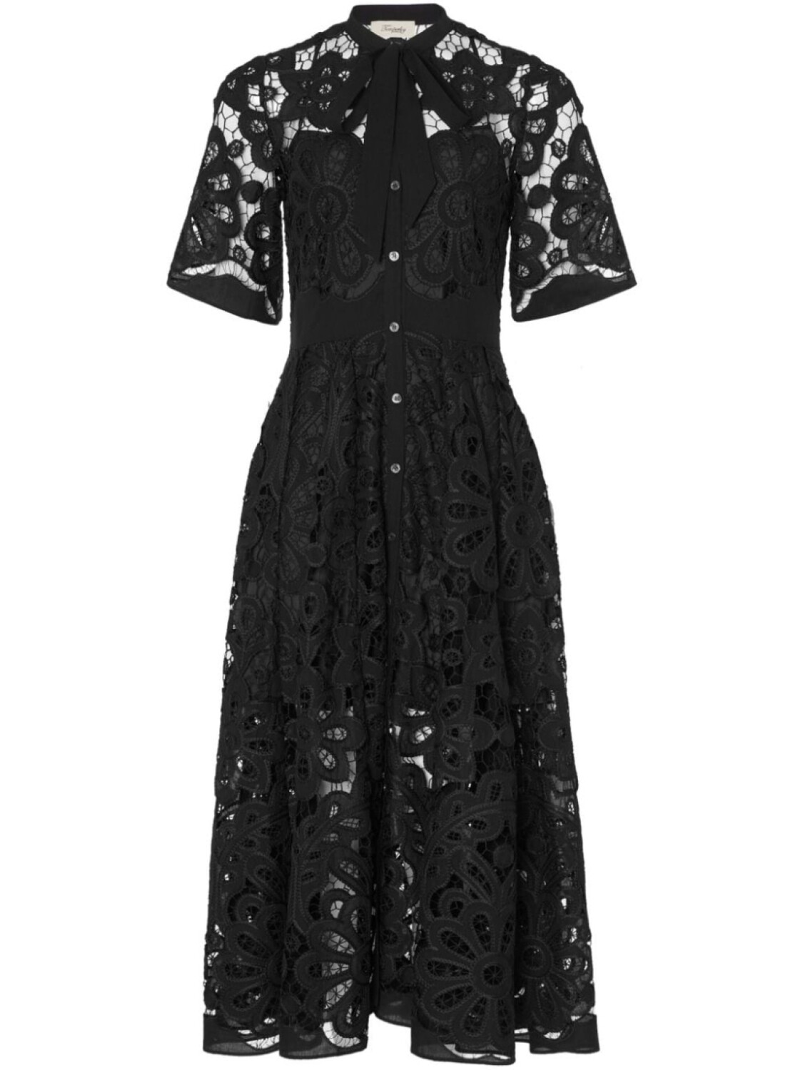 Temperley London платье миди Гвиневра, черный
Temperley London платье миди Гвиневра, черный