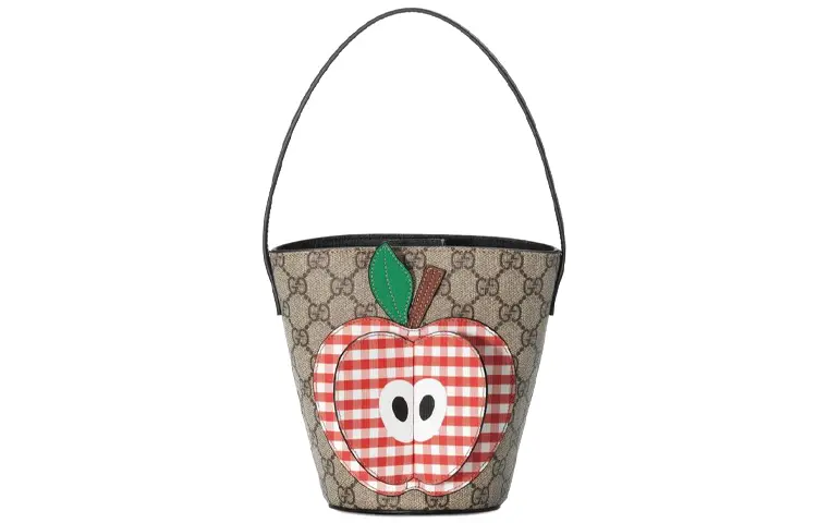 GUCCI Тканевая кожаная сумка для детей ebony/red
GUCCI Тканевая кожаная сумка для детей ebony/red