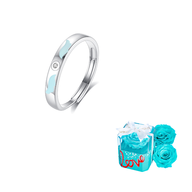 Кольцо Unisex VANA, angel wings couple ring - men's ring
Кольцо Unisex VANA, angel wings couple ring - men's ring