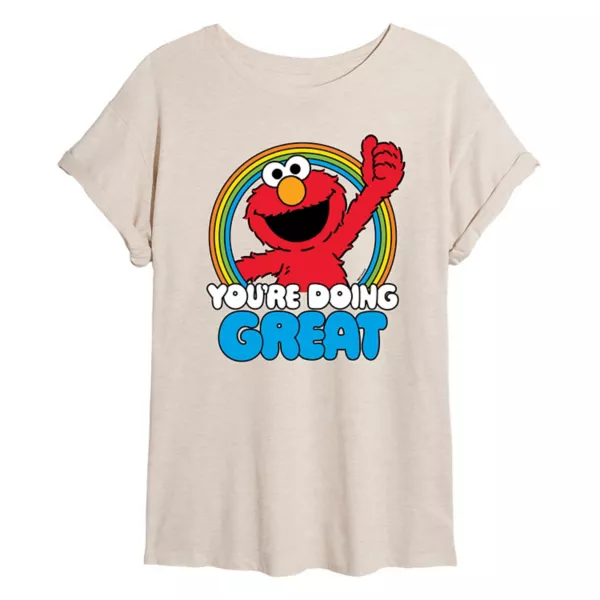 Футболка Элмо из «Улицы Сезам» в стиле Юниорс Licensed Character, бежевый
Футболка Элмо из «Улицы Сезам» в стиле Юниорс Licensed Character, бежевый