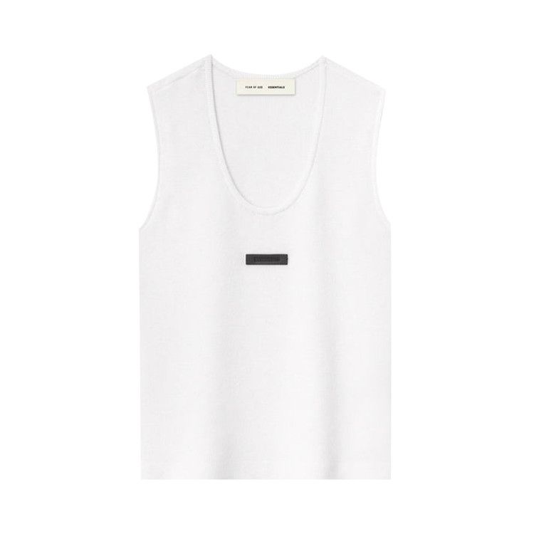 Топ Fear of God Essentials Soft Rib Knit Tank, Cloud White
Топ Fear of God Essentials Soft Rib Knit Tank, Cloud White