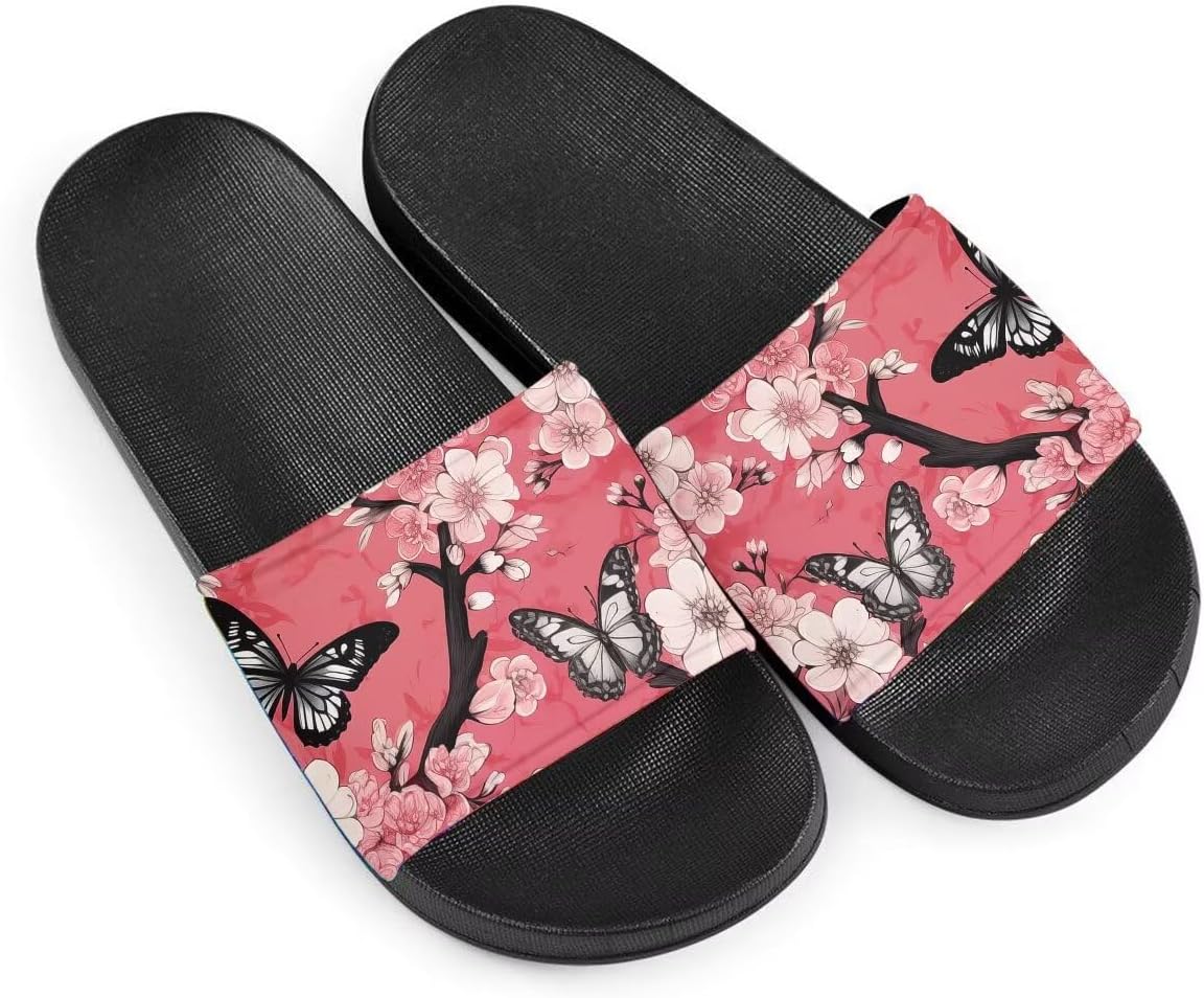 Женские шлепанцы с цветочным принтом, легкие повседневные босоножки с нескользящей подошвой для лета Getelinseng, Cherry Blossom Butterfly
Женские шлепанцы с цветочным принтом, легкие повседневные босоножки с нескользящей подошвой для лета Getelinseng, Cherry Blossom Butterfly