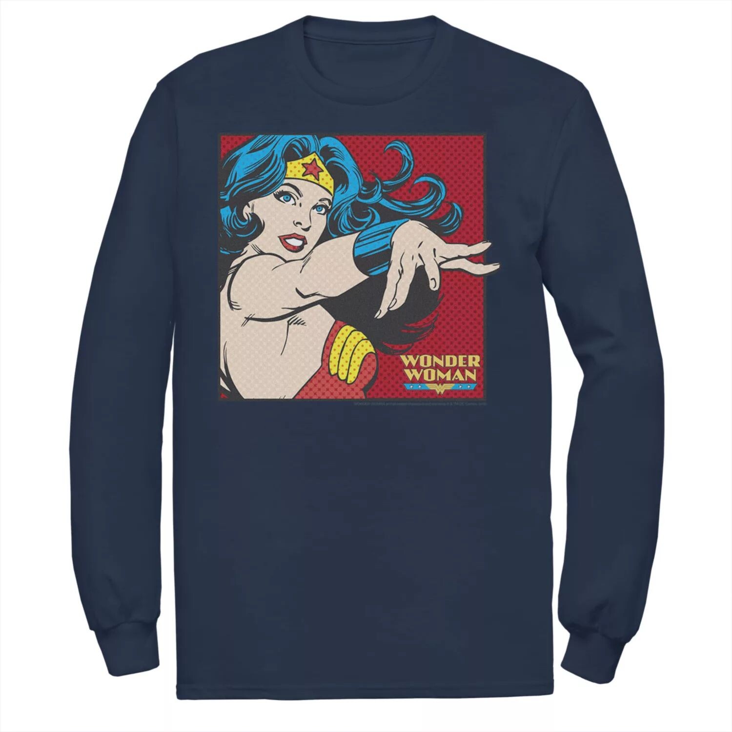 Мужская футболка с портретом в стиле DC Comics Wonder Woman в стиле ретро в стиле поп-арт Licensed Character
Мужская футболка с портретом в стиле DC Comics Wonder Woman в стиле ретро в стиле поп-арт Licensed Character