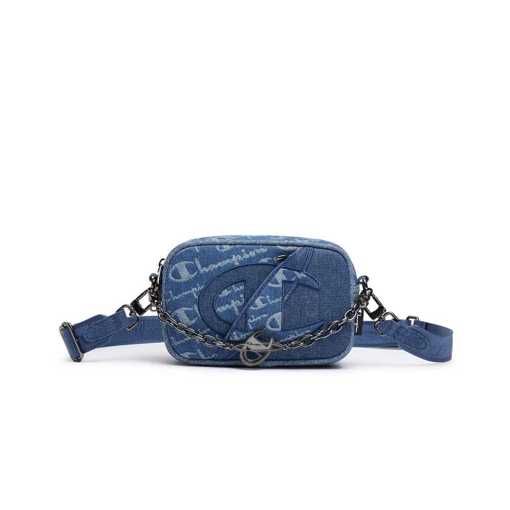 Champion Тканевый рюкзак через плечо унисекс светло-синий деним, Dark Blue Denim 
Champion Тканевый рюкзак через плечо унисекс светло-синий деним, Dark Blue Denim