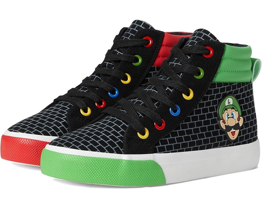 Кроссовки Ground Up Super Mario High-Top, черный
Кроссовки Ground Up Super Mario High-Top, черный