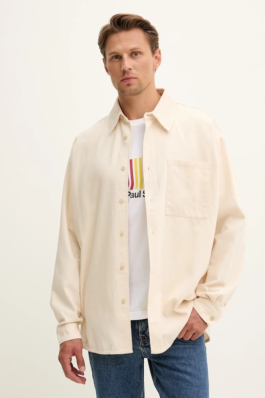 Хлопковая рубашка American Vintage, бежевый
Хлопковая рубашка American Vintage, бежевый