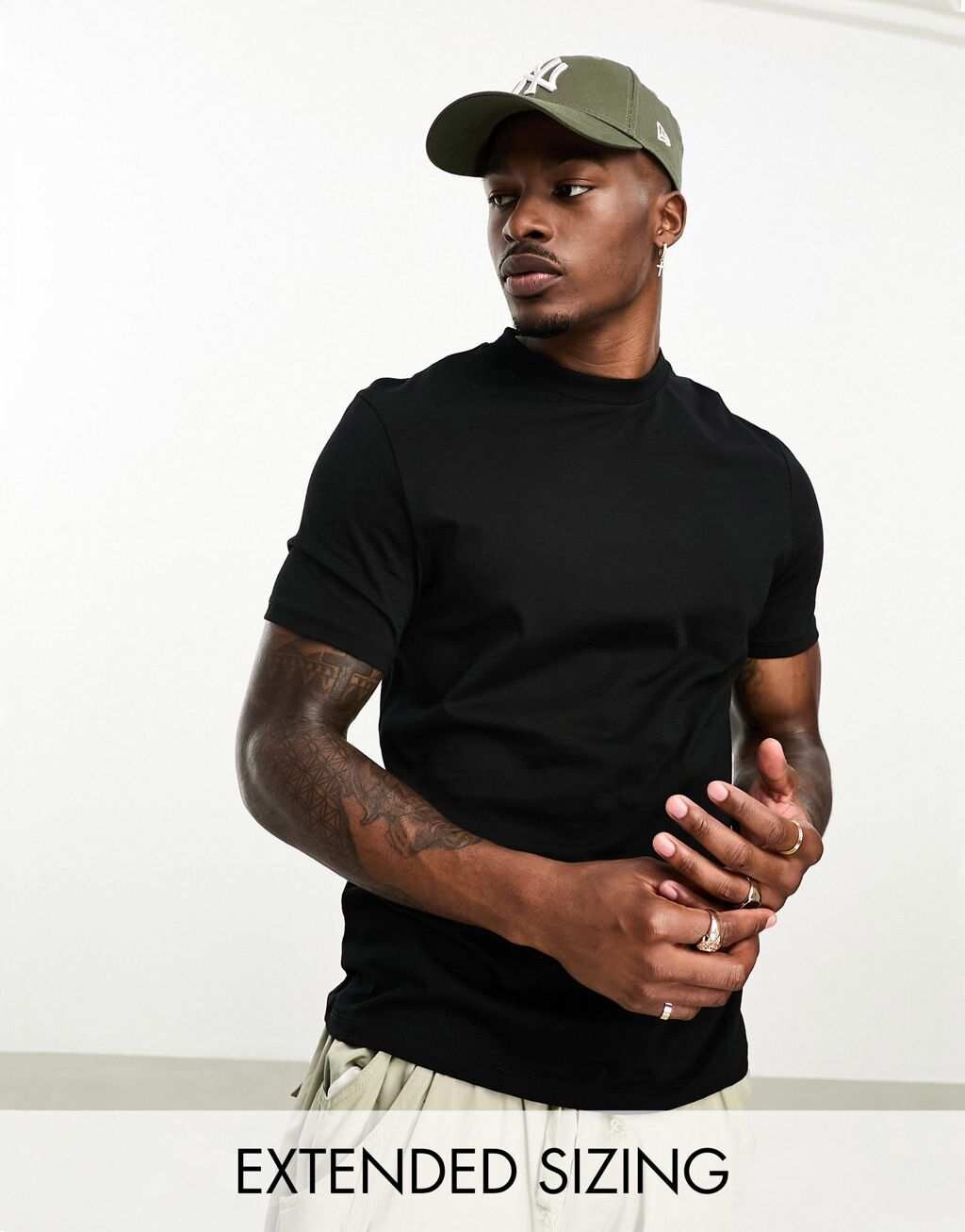 Черная футболка с круглым вырезом ASOS DESIGN, Черный, Черная футболка с круглым вырезом ASOS DESIGN
Черная футболка с круглым вырезом ASOS DESIGN, Черный, Черная футболка с круглым вырезом ASOS DESIGN