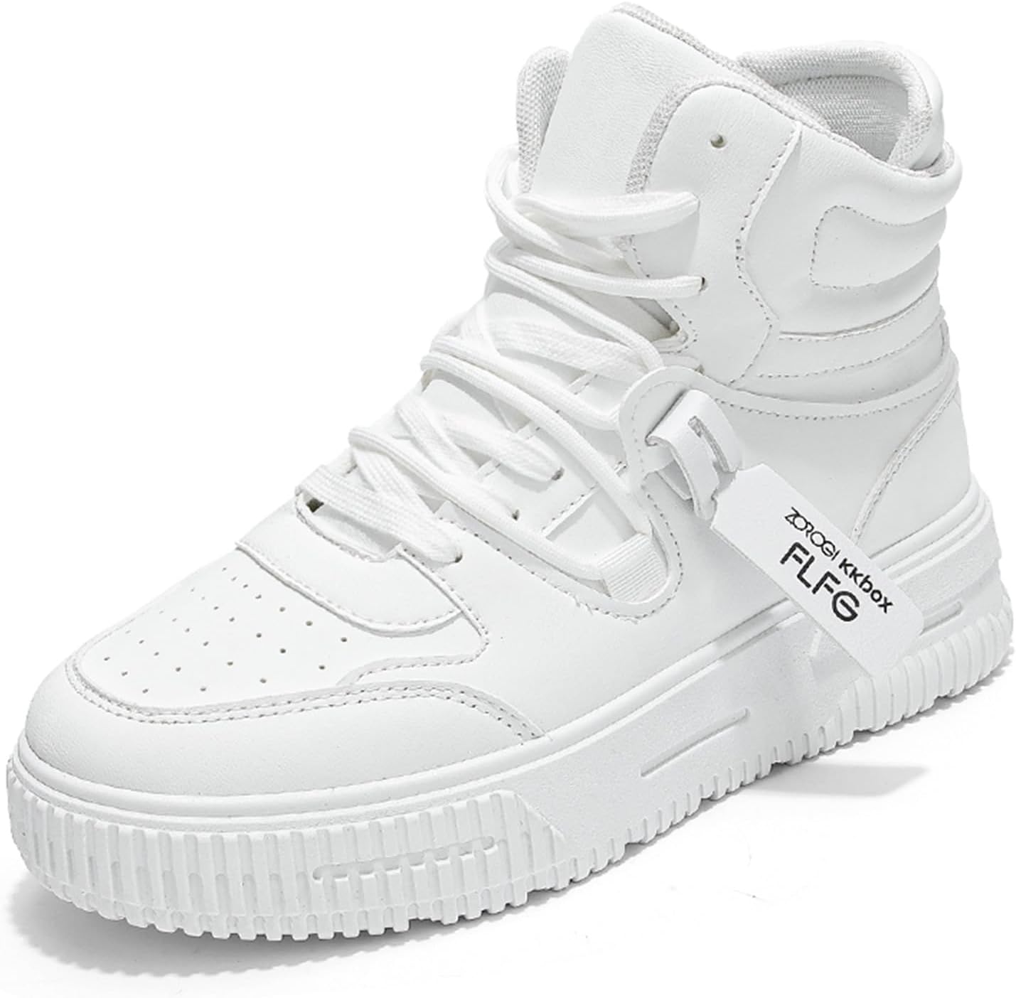 Мужские высокие кроссовки, повседневные, для скейтборда, спортивные и износостойкие, белые, с нескользящей подошвой Generic
Мужские высокие кроссовки, повседневные, для скейтборда, спортивные и износостойкие, белые, с нескользящей подошвой Generic