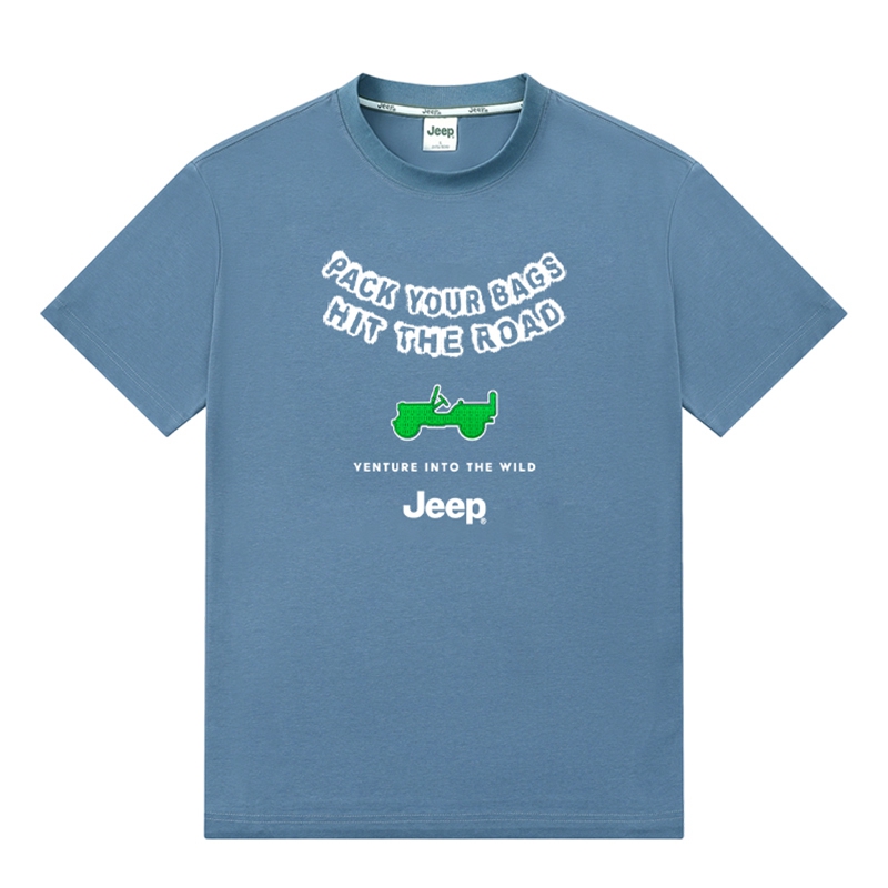Футболка Unisex Crew Neck Moderate Heavyweight Jeep, серый синий
Футболка Unisex Crew Neck Moderate Heavyweight Jeep, серый синий
