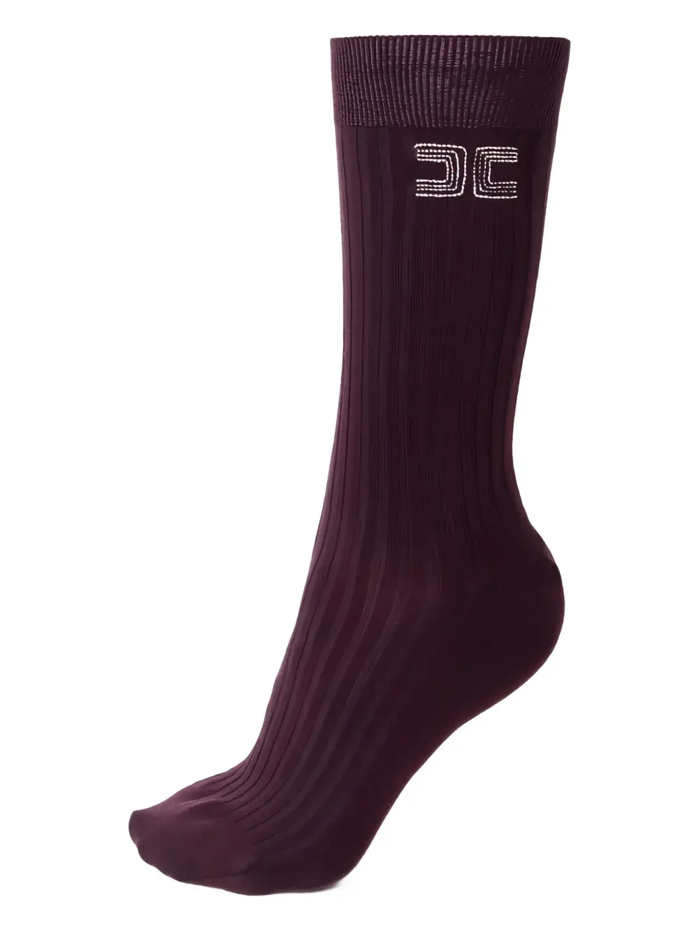 Носки с вышитым логотипом Elisabetta Franchi, коричневый
Носки с вышитым логотипом Elisabetta Franchi, коричневый