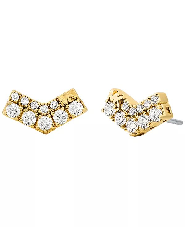 Серьги-Гвоздики с паве из кубических цирконий Michael Kors, gold
Серьги-Гвоздики с паве из кубических цирконий Michael Kors, gold