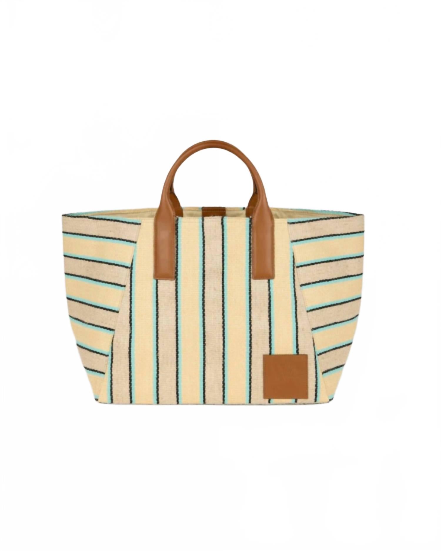 Женская сумка-тоут Riviera бежево-синего цвета в полоску We-Ar3, Beige/Blue Striped
Женская сумка-тоут Riviera бежево-синего цвета в полоску We-Ar3, Beige/Blue Striped