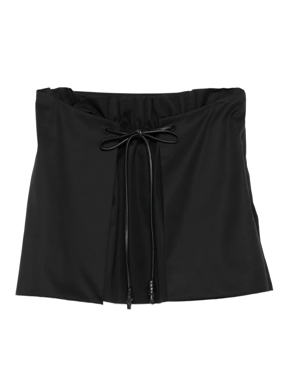 Юбка мини с кулиской Loewe, черный
Юбка мини с кулиской Loewe, черный