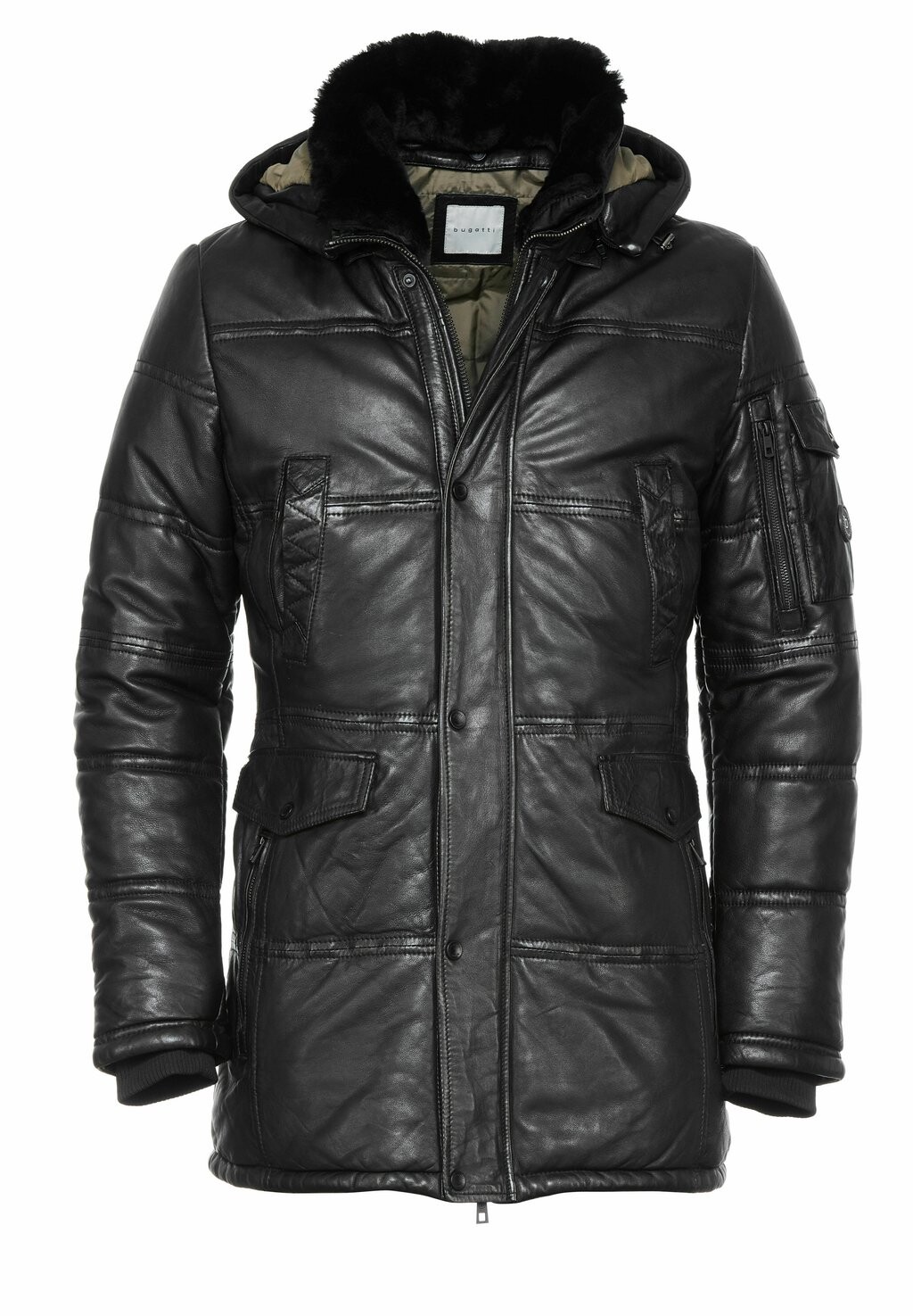 Кожаная куртка CARLO bugatti, цвет schwarz
Кожаная куртка CARLO bugatti, цвет schwarz