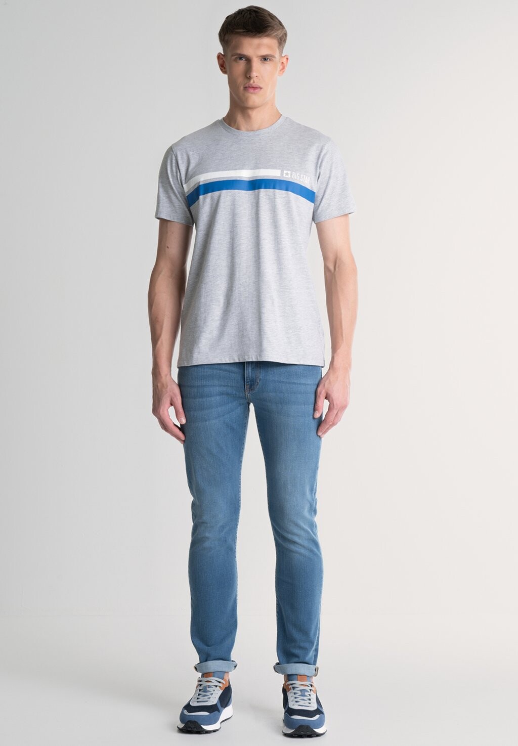 Джинсы облегающего кроя TOBIAS Big Star, синий 
Джинсы облегающего кроя TOBIAS Big Star, синий