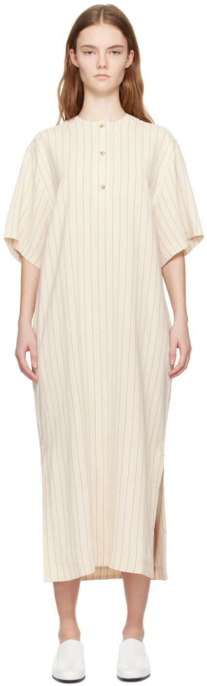 Бежевое свободное платье-туника-миди Toteme, Бежевый, Бежевое свободное платье-туника-миди Toteme
Бежевое свободное платье-туника-миди Toteme, Бежевый, Бежевое свободное платье-туника-миди Toteme