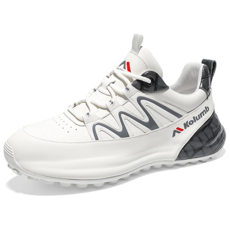 Колумб Антискользящие износостойкие мужские повседневные туфли низкие бело-серые
Колумб Антискользящие износостойкие мужские повседневные туфли низкие бело-серые