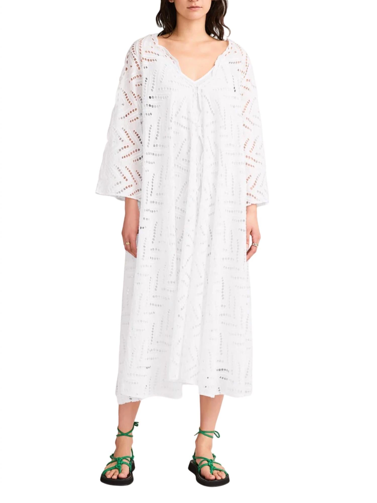 Платье Миртл в белом цвете Merlette
Платье Миртл в белом цвете Merlette