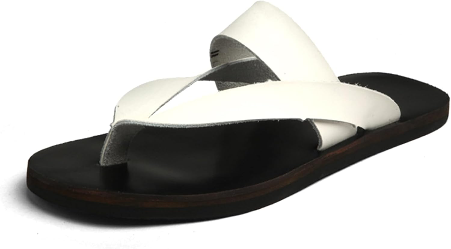 Мужские кожаные пляжные сандалии BANGTEUO, удобные шлепанцы на плоской подошве, с широким ремешком на щиколотке, для пляжа, отпуска, повседневного ношения летом, для дома и улицы, белый
Мужские кожаные пляжные сандалии BANGTEUO, удобные шлепанцы на плоской подошве, с широким ремешком на щиколотке, для пляжа, отпуска, повседневного ношения летом, для дома и улицы, белый