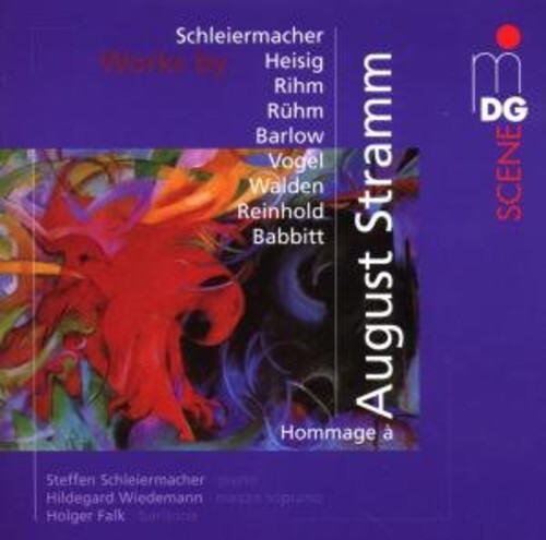 CD диск Schleiermacher / Wiedemann / Falk / Mielke: Hommage a August Stramm
CD диск Schleiermacher / Wiedemann / Falk / Mielke: Hommage a August Stramm