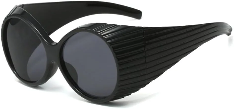 Модные солнцезащитные очки в стиле винтажного панка, большие, большие, для женщин, круглые, обтекаемые, ретро-очки, защита от УФ-излучения UV400 (2027 год) MTZJH, 1
Модные солнцезащитные очки в стиле винтажного панка, большие, большие, для женщин, круглые, обтекаемые, ретро-очки, защита от УФ-излучения UV400 (2027 год) MTZJH, 1