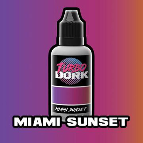 Аксессуары Turbo Dork Turboshift Acrylic Paint: Miami Sunset (20ml)
Аксессуары Turbo Dork Turboshift Acrylic Paint: Miami Sunset (20ml)