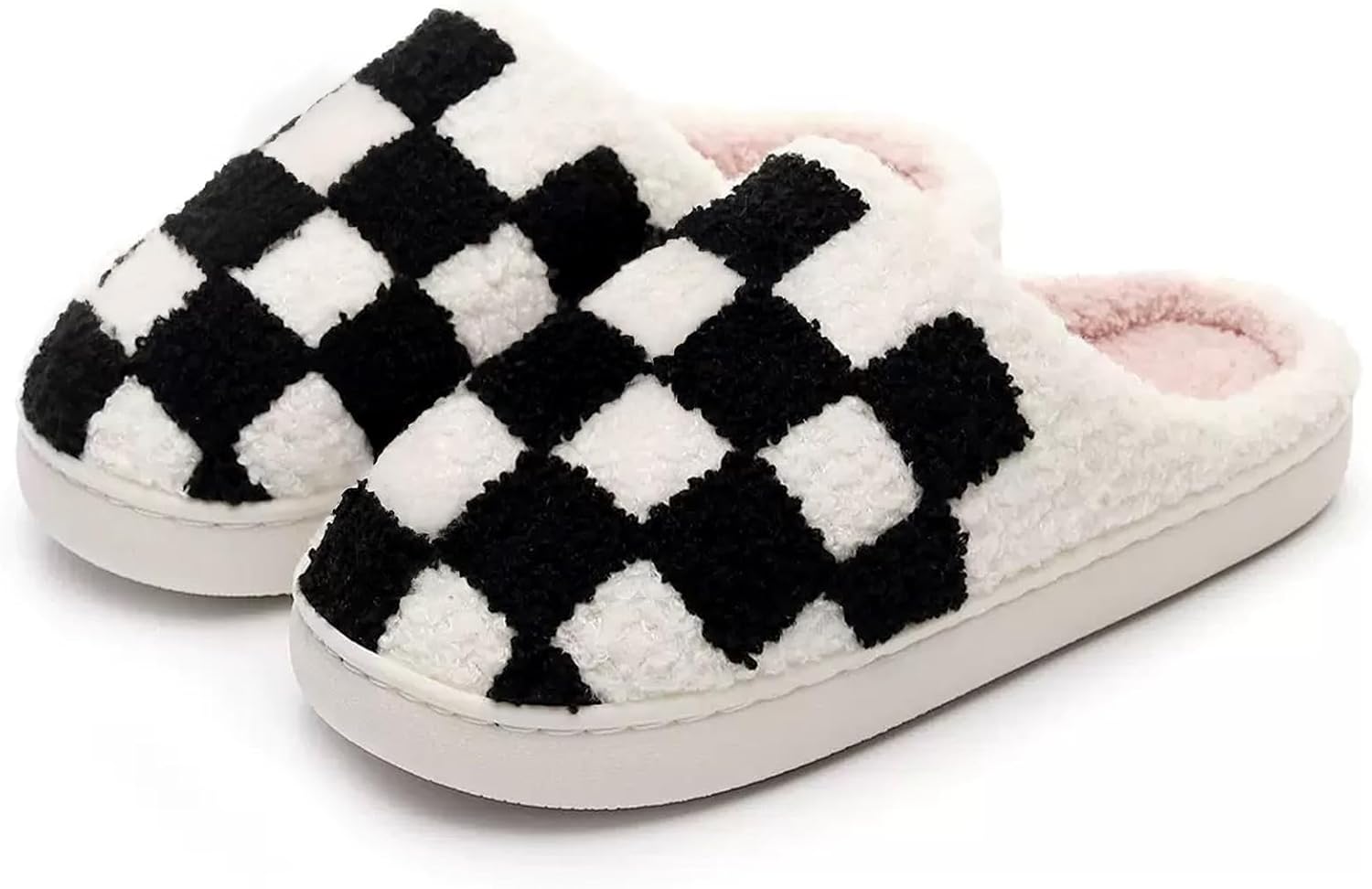 Домашние тапочки на Хэллоуин и Рождество в клетку для женщин и мужчин, мягкие уютные тапочки для дома, с флисовой подкладкой, теплые и пушистые, противоскользящие, зимние, удобные и мягкие, с шерстяной подкладкой Afellicy, черный
Домашние тапочки на Хэллоуин и Рождество в клетку для женщин и мужчин, мягкие уютные тапочки для дома, с флисовой подкладкой, теплые и пушистые, противоскользящие, зимние, удобные и мягкие, с шерстяной подкладкой Afellicy, черный
