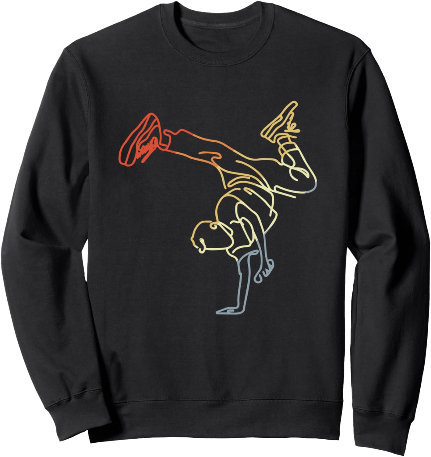 Винтажная толстовка с рисунком брейкдансера Funny Breakdance Dancer Graphic Shirt, черный
Винтажная толстовка с рисунком брейкдансера Funny Breakdance Dancer Graphic Shirt, черный