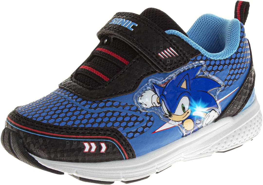 Кроссовки Josmo Kids Sonic the Hedgehog с подсветкой LED (для малышей/детей младшего возраста), черный
Кроссовки Josmo Kids Sonic the Hedgehog с подсветкой LED (для малышей/детей младшего возраста), черный