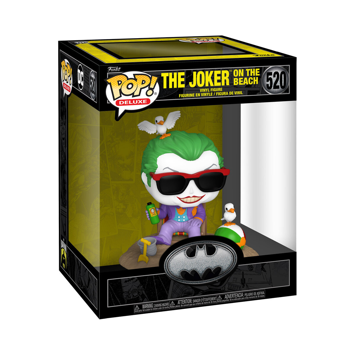 POP Deluxe: BM 85th - Джокер (Пляж) Funko POP!
POP Deluxe: BM 85th - Джокер (Пляж) Funko POP!