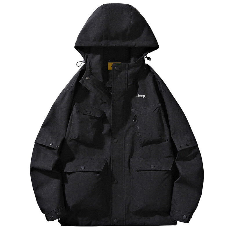 Ветровка Jeep Unisex, черный
Ветровка Jeep Unisex, черный