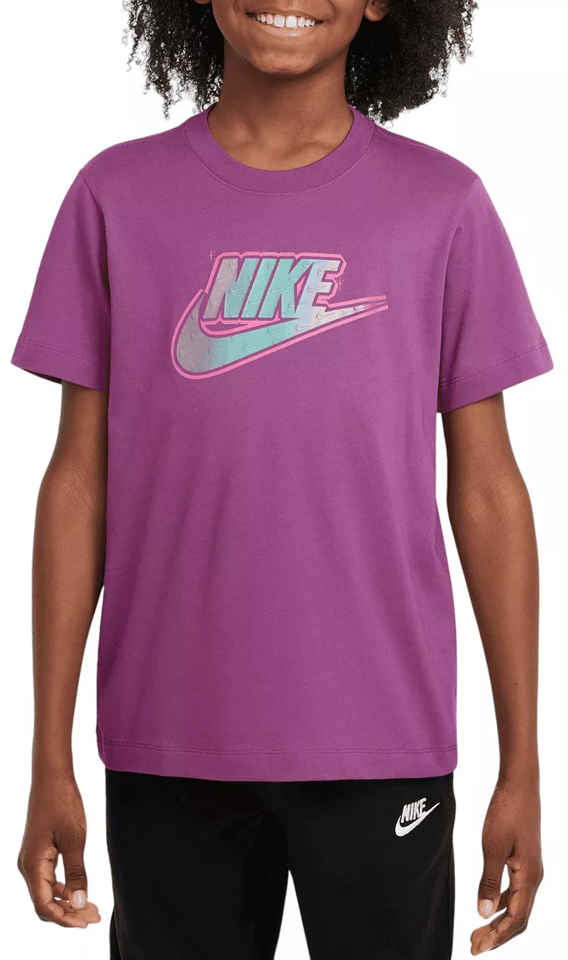 Детская футболка с цветным логотипом и графическим рисунком Nike, цвет Hot Fuchsia
Детская футболка с цветным логотипом и графическим рисунком Nike, цвет Hot Fuchsia