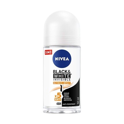 Nivea Women Invisible Black And White Ultimate Impact шариковый 50 мл, Beiersdorf 
Nivea Women Invisible Black And White Ultimate Impact шариковый 50 мл, Beiersdorf