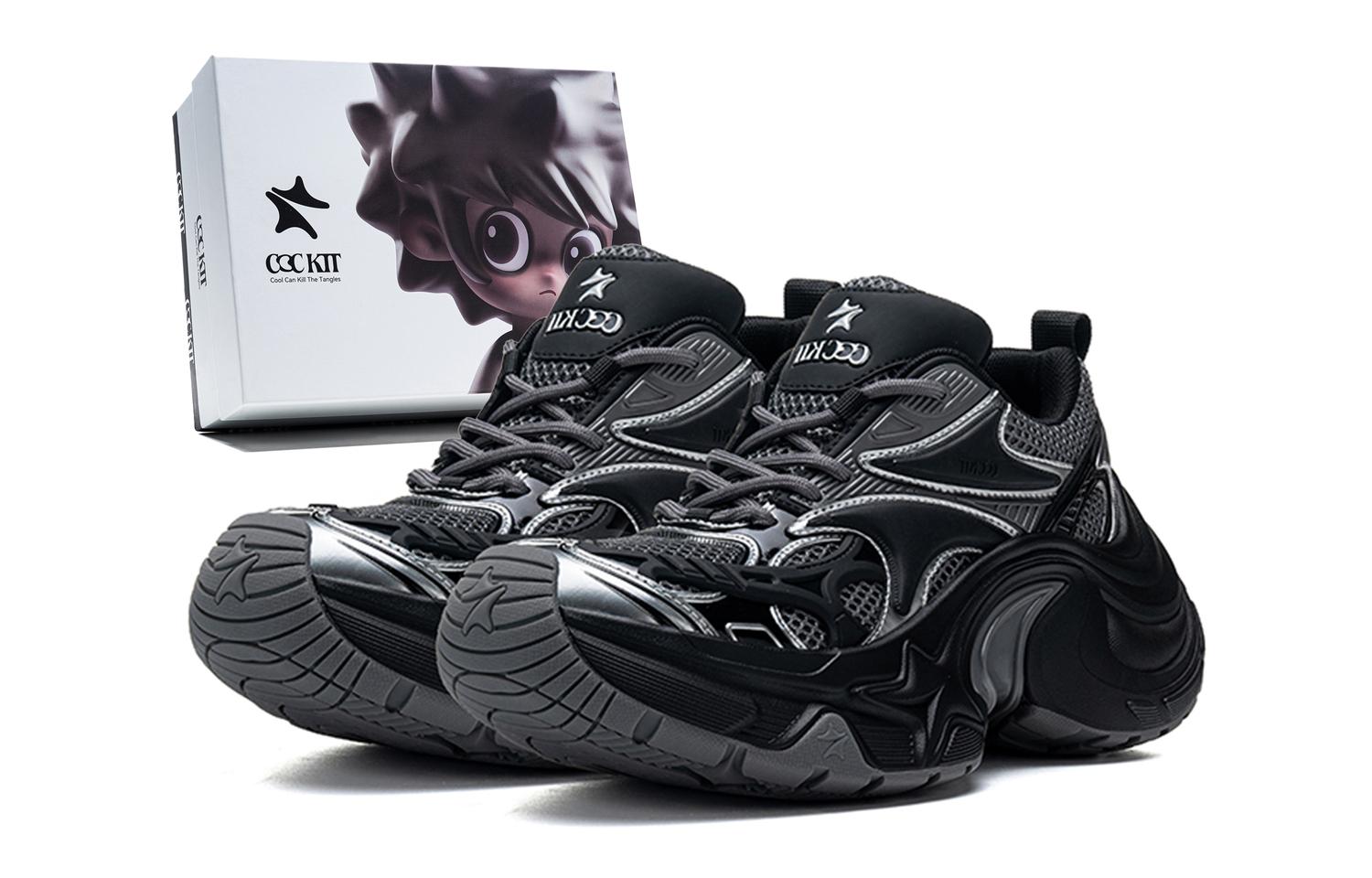 COCKTT Низкие массивные кроссовки унисекс черные, цвет Black
COCKTT Низкие массивные кроссовки унисекс черные, цвет Black