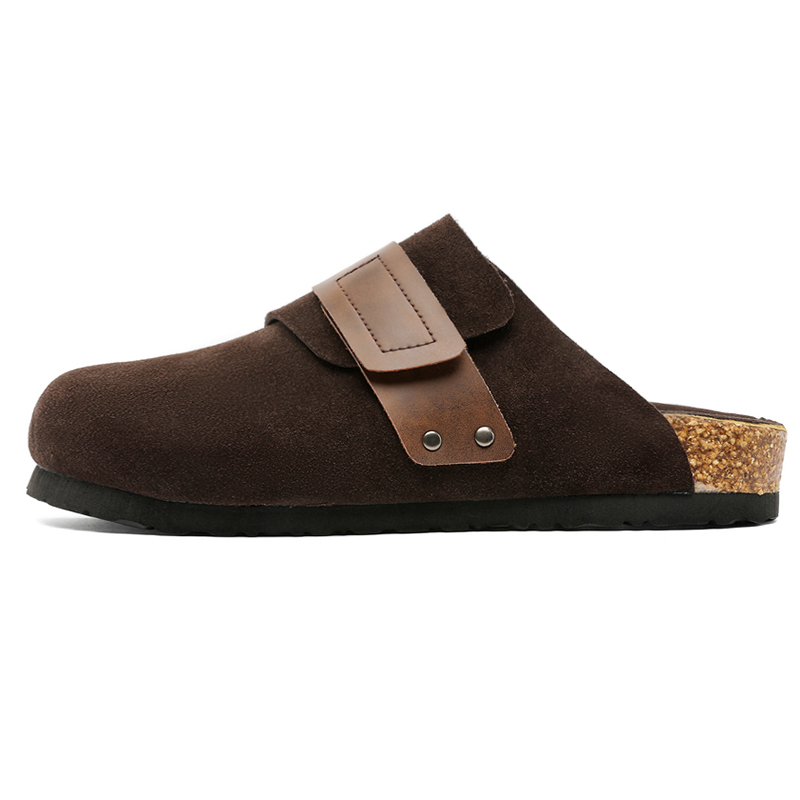 Kaltendin Мужские домашние тапочки с закрытым носком на резиновой подошве устойчивые к истиранию коричневые, цвет Brown
Kaltendin Мужские домашние тапочки с закрытым носком на резиновой подошве устойчивые к истиранию коричневые, цвет Brown