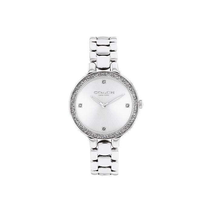 COACH Часы CHELSEA Collection Wrist Watch Quartz Movement Stainless Steel Watchband 32mm Silver Dial Women's Watch
COACH Часы CHELSEA Collection Wrist Watch Quartz Movement Stainless Steel Watchband 32mm Silver Dial Women's Watch