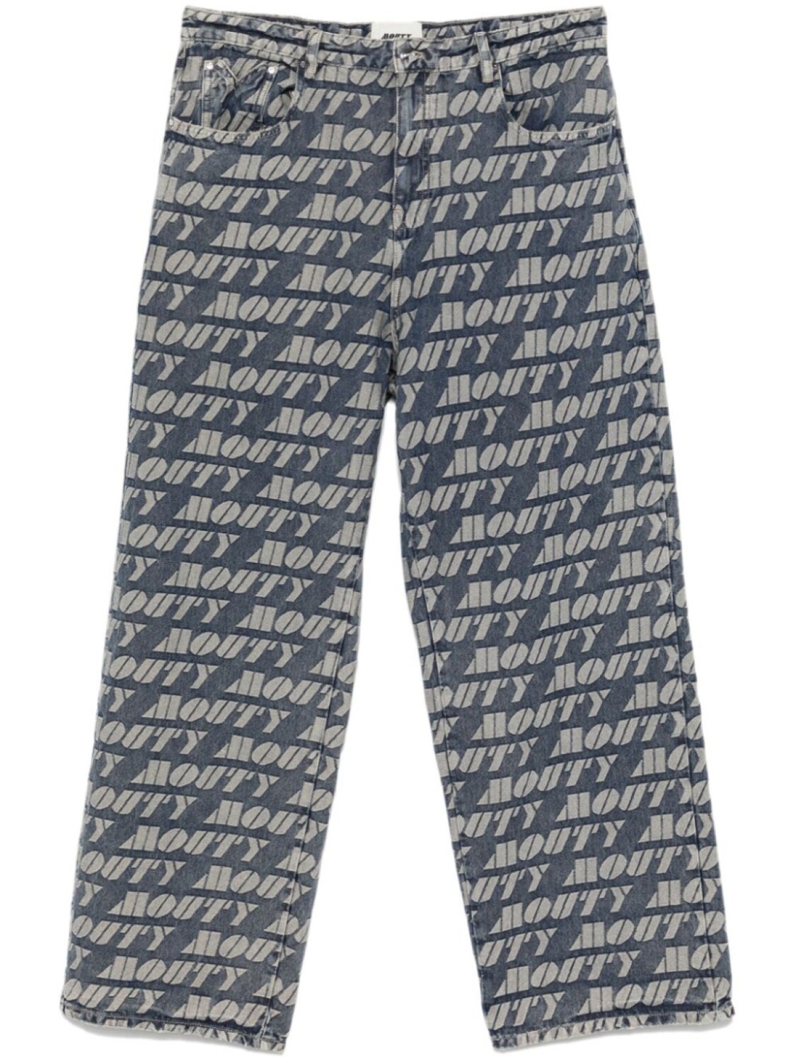 Джинсы свободного кроя с жаккардовым логотипом MOUTY, синий
Джинсы свободного кроя с жаккардовым логотипом MOUTY, синий