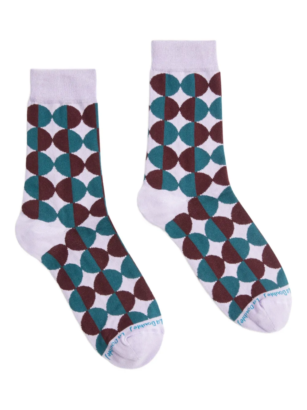 Носки с геометричным узором La DoubleJ, фиолетовый
Носки с геометричным узором La DoubleJ, фиолетовый