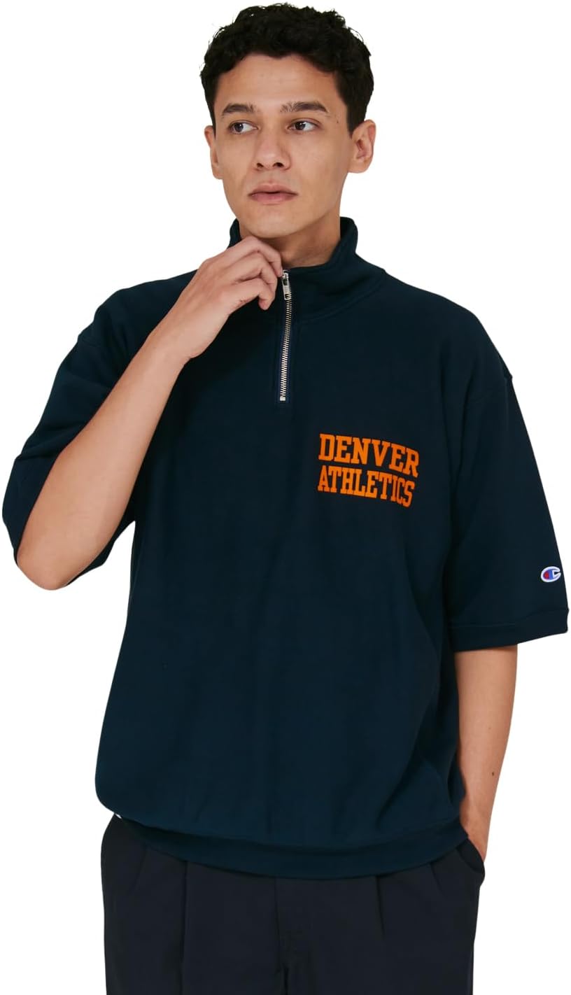 Мужская толстовка Champion Reverse Weave с коротким рукавом и молнией до середины груди, 10 унций, 100% хлопок, с большим логотипом. C3-D005, темно-синий
Мужская толстовка Champion Reverse Weave с коротким рукавом и молнией до середины груди, 10 унций, 100% хлопок, с большим логотипом. C3-D005, темно-синий