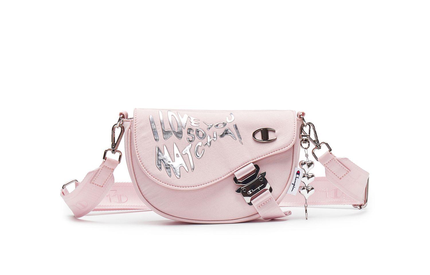 Champion Женская сумка через плечо из ткани светло-голубой деним с выцветшим розовым, Washed Pink
Champion Женская сумка через плечо из ткани светло-голубой деним с выцветшим розовым, Washed Pink