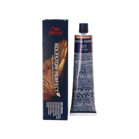 Краска для волос 8/7 Светло-русый коричневый, 60 мл Wella, Deep Browns
Краска для волос 8/7 Светло-русый коричневый, 60 мл Wella, Deep Browns