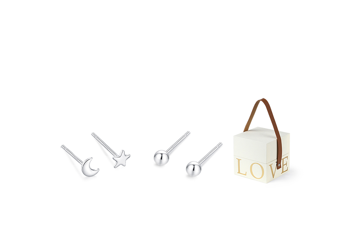 MISS TOOYA Серьги-гвоздики из стерлингового серебра для женщин
MISS TOOYA Серьги-гвоздики из стерлингового серебра для женщин