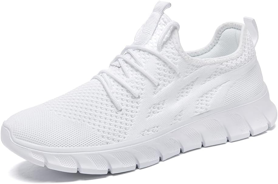 Мужские теннисные кроссовки EGMPDA с легкой посадкой, для бега, ходьбы, повседневной моды, тренировок в зале, спортивные, походные, с нескользящей подошвой, легкие и дышащие, B White
Мужские теннисные кроссовки EGMPDA с легкой посадкой, для бега, ходьбы, повседневной моды, тренировок в зале, спортивные, походные, с нескользящей подошвой, легкие и дышащие, B White