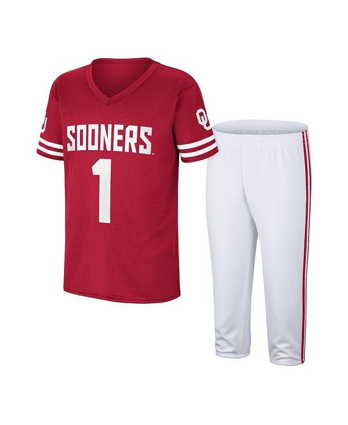 Комплект футбольной футболки и брюк Big Boys Crimson, White Oklahomaooners Colosseum, малиновый/белый
Комплект футбольной футболки и брюк Big Boys Crimson, White Oklahomaooners Colosseum, малиновый/белый